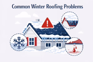 common winter roofing problems